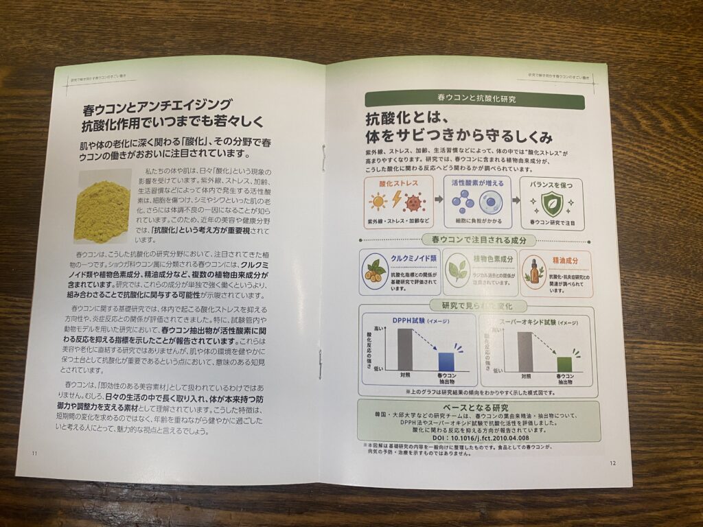 春ウコンの伝統の知恵 × 科学的なデータで腑に落ちる